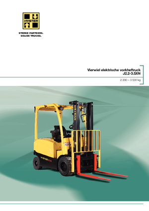 Carrelli elevatori frontali elettrici Hyster J3.0XN