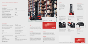 Carrello VNA Linde K - 1,5 t