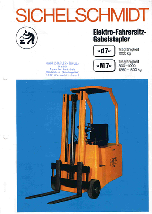 Carrelli elevatori frontali elettrici Sichelschmidt M 7-10