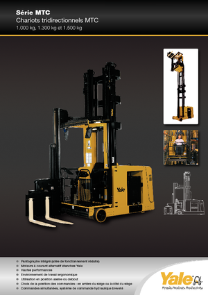 Caricatori laterali elettrici Yale MTC15 SWB