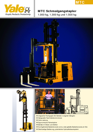 Caricatori laterali elettrici Yale MTC 15 LW