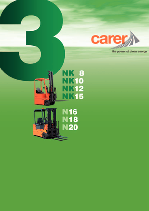 Carrelli elevatori frontali elettrici Carer N 18-3 ac