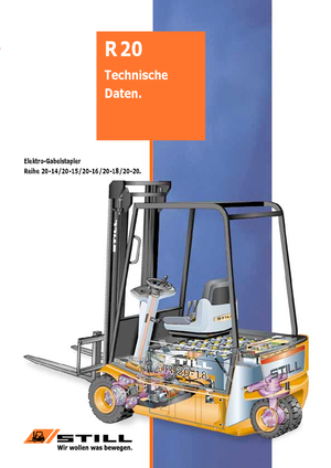 Carrelli elevatori frontali elettrici Still R 20-20