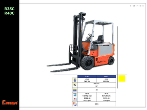 Carrelli elevatori frontali elettrici Carer R 35 C