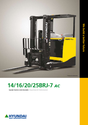 Carrelli elevatori retrattili elettrici Hyundai 14 BRJ 7