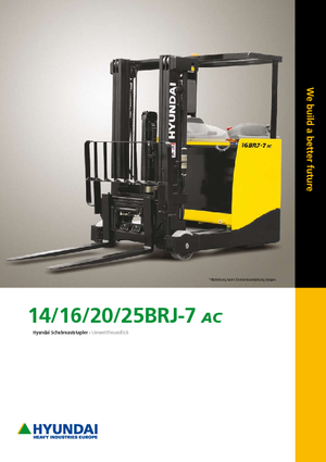 Carrelli elevatori retrattili elettrici Hyundai 20 BRJ 7