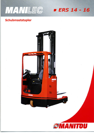 Carrelli elevatori retrattili elettrici Manitou ERS 14