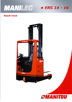 Carrelli elevatori retrattili elettrici Manitou ERS 14