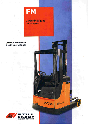 Carrelli elevatori retrattili elettrici Still FM 14