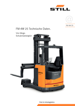 Carrelli elevatori retrattili elettrici Still FM 4 W 25