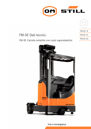 Carrelli elevatori retrattili elettrici Still FM-SE 16