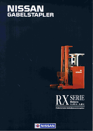 Carrelli elevatori retrattili elettrici Nissan JHC 01 L 18 CU