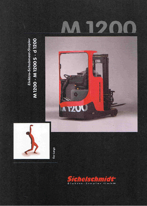 Carrelli elevatori retrattili elettrici Sichelschmidt M 1214 ASM