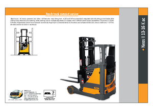 Carrelli elevatori retrattili elettrici OMG Neos 13 K ac