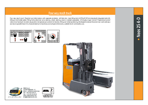 Carrelli elevatori retrattili elettrici OMG Neos 25 4 D 