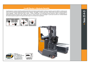 Carrelli elevatori retrattili elettrici OMG Neos 25 4 D 
