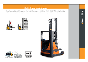 Carrelli elevatori retrattili elettrici OMG Neos II 14 AC 
