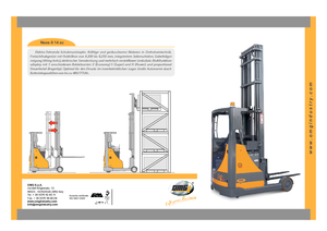 Carrelli elevatori retrattili elettrici OMG Neos II 14 AC 