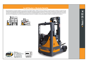 Carrelli elevatori retrattili elettrici OMG Neos II 16 SE ac 