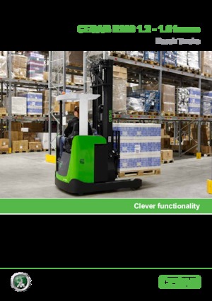 Carrelli elevatori retrattili elettrici Cesab R 114