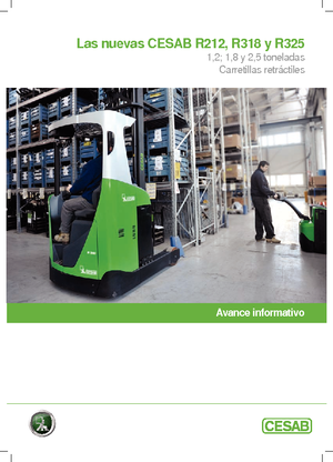 Carrelli elevatori retrattili elettrici Cesab R 212