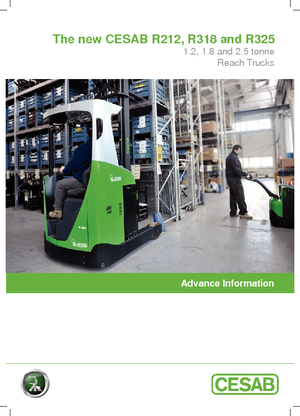 Carrelli elevatori retrattili elettrici Cesab R 212