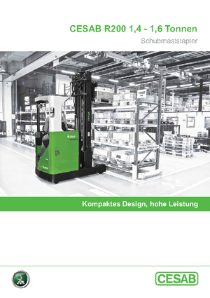 Carrelli elevatori retrattili elettrici Cesab R 214