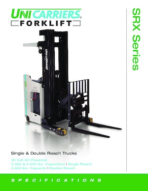 Carrelli elevatori retrattili elettrici UniCarriers SRX45N