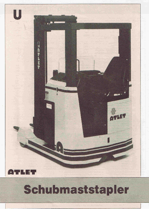 Carrelli elevatori retrattili elettrici Atlet U 200