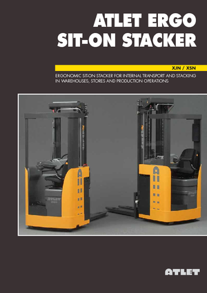 Carrelli elevatori retrattili elettrici Atlet XTF 100