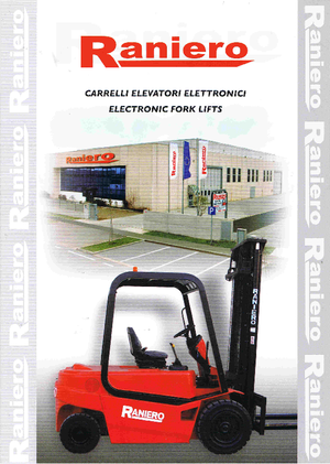 Carrelli elevatori frontali elettrici Raniero RH 40/80 AC