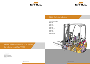 Carrelli elevatori frontali elettrici Still RX 20-18