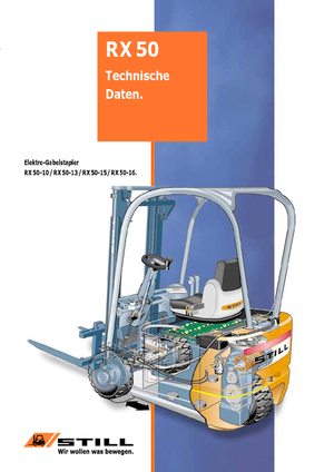 Carrelli elevatori frontali elettrici Still RX 50-10