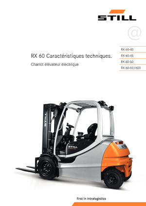 Carrelli elevatori frontali elettrici Still RX 60-50/600