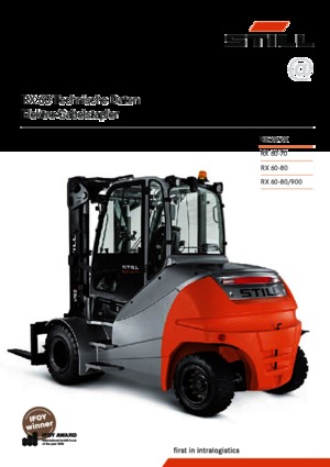 Carrelli elevatori frontali elettrici Still RX 60-80