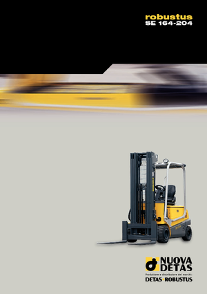 Carrelli elevatori frontali elettrici Nuova Detas SE 164 AC