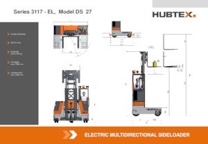 Caricatori laterali elettrici Hubtex DS 27 EL