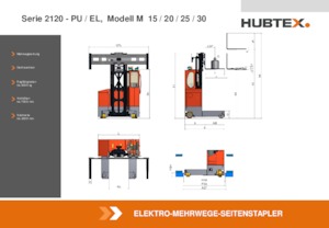 Caricatori laterali elettrici Hubtex M 30