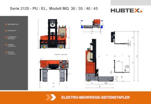 Caricatori laterali elettrici Hubtex MQ 30