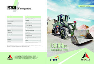 Pale gommate elettriche SDLG L936HEV