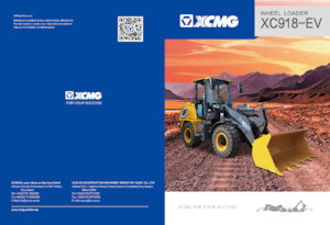 Pale gommate elettriche XCMG XC918-EV