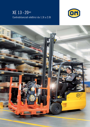 Carrelli elevatori frontali elettrici OM XE 15/3 ac