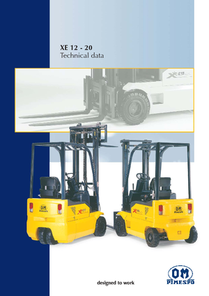 Carrelli elevatori frontali elettrici OM XE 15/3 ac