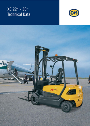 Carrelli elevatori frontali elettrici OM XE 22 ac