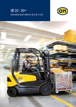 Carrelli elevatori frontali elettrici OM XE 25 L ac