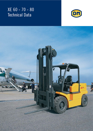 Carrelli elevatori frontali elettrici OM XE 80