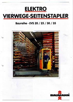 Carrelli multidirezionali elettrici Baumann EVS 30/14/33