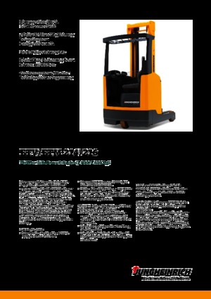 Carrelli elevatori retrattili elettrici Jungheinrich ETM 216