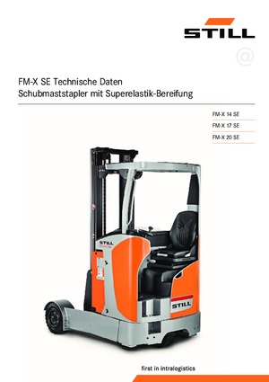 Carrelli elevatori retrattili elettrici Still FM-SE 17