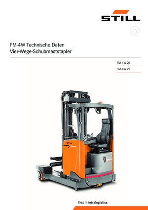 Carrelli elevatori retrattili elettrici Still FM 4 W 20